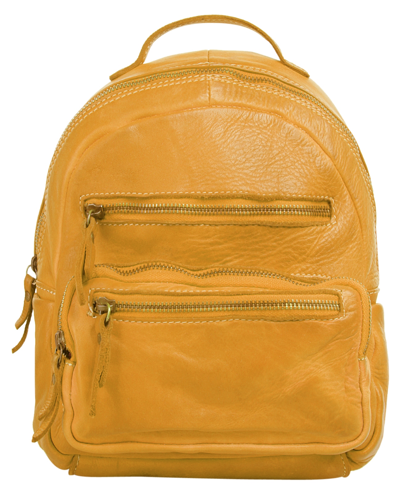 Cluty Cityrucksack, echt Leder, Made in Italy von Cluty