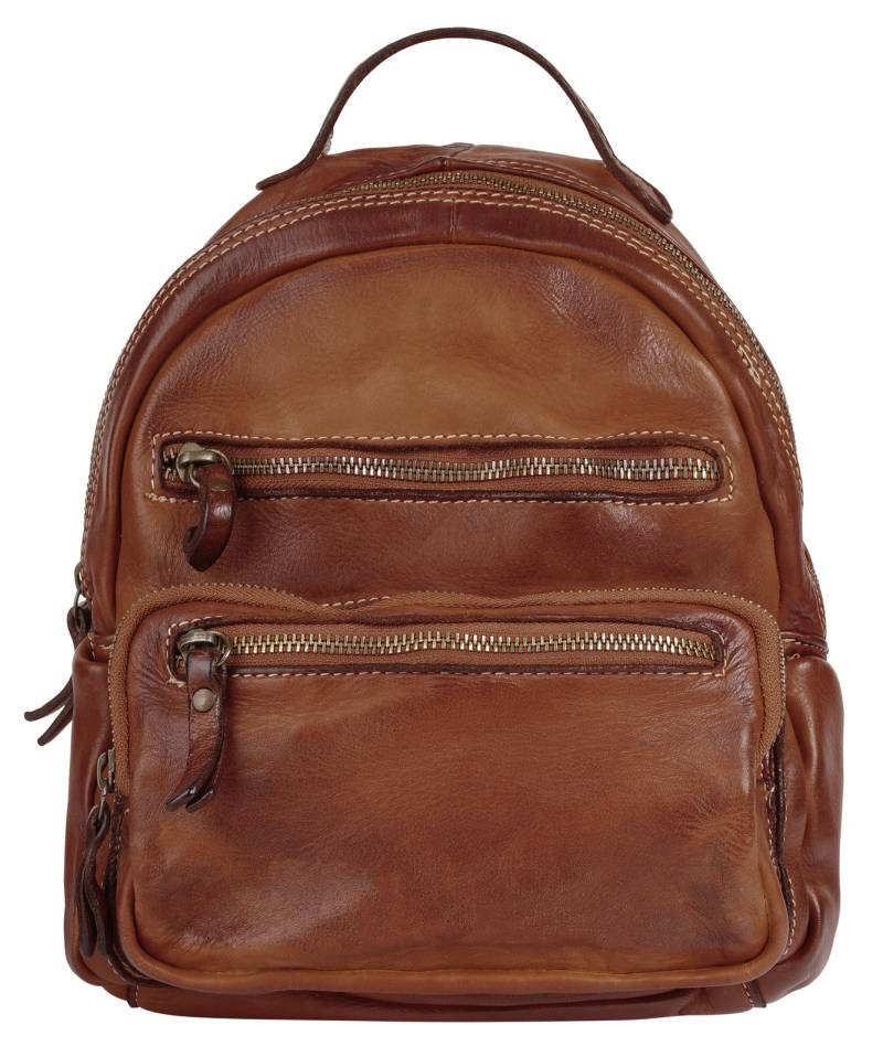 Cluty Cityrucksack, echt Leder, Made in Italy von Cluty