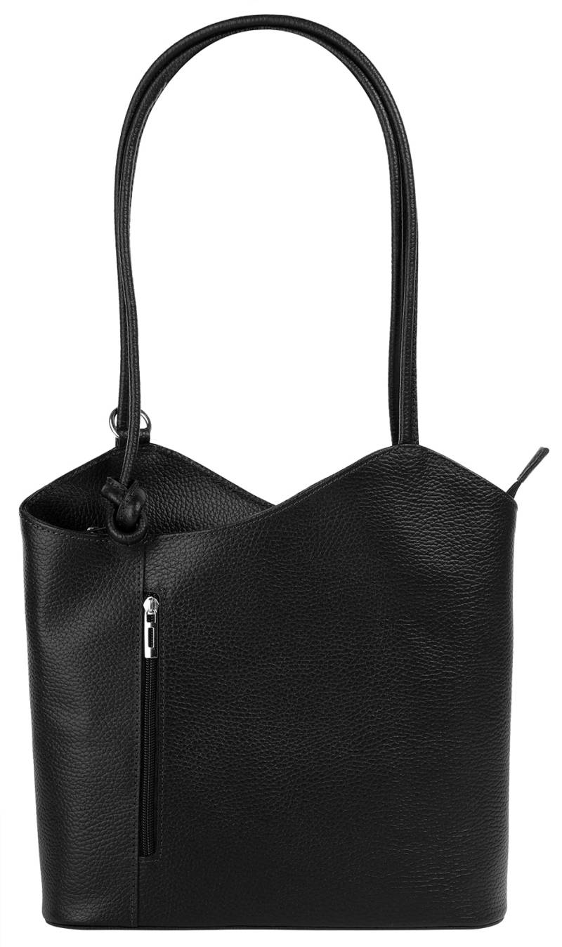 Cluty Cityrucksack, echt Leder, Made in Italy von Cluty