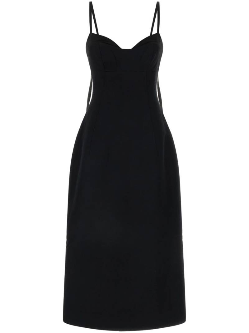 Co bustier midi dress - Black von Co