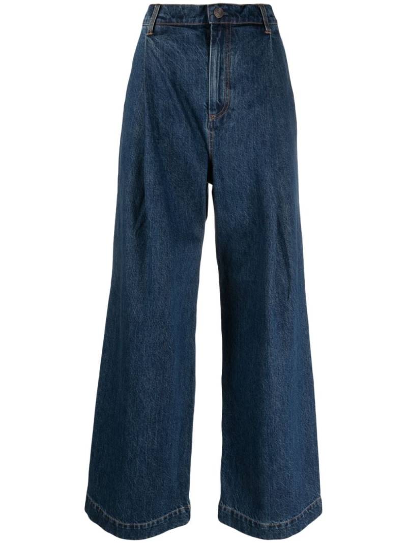 Co high-rise wide-leg jeans - Blue von Co