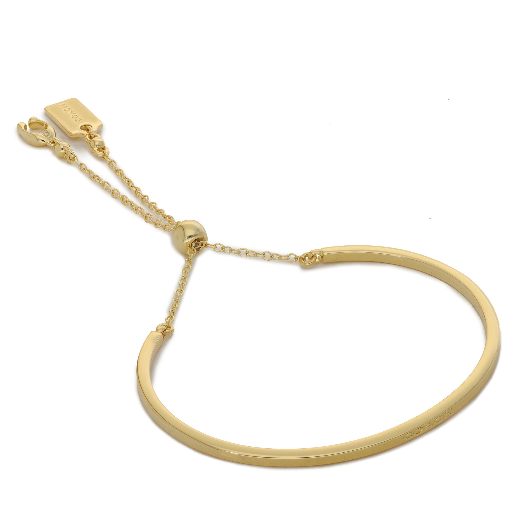 Armband Coach Slider Bangle Bracelet 37440610GLD710 Goldfarben von Coach