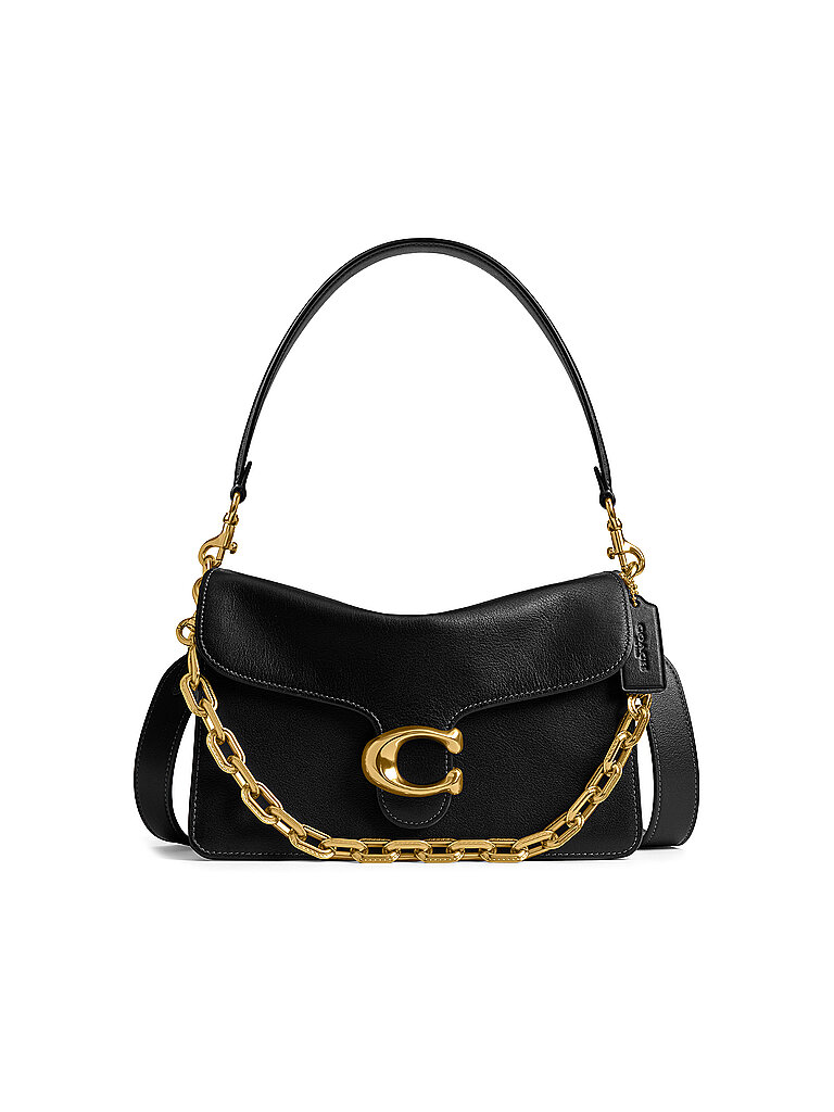 COACH Ledertasche - Schultertasche TABBY schwarz von Coach