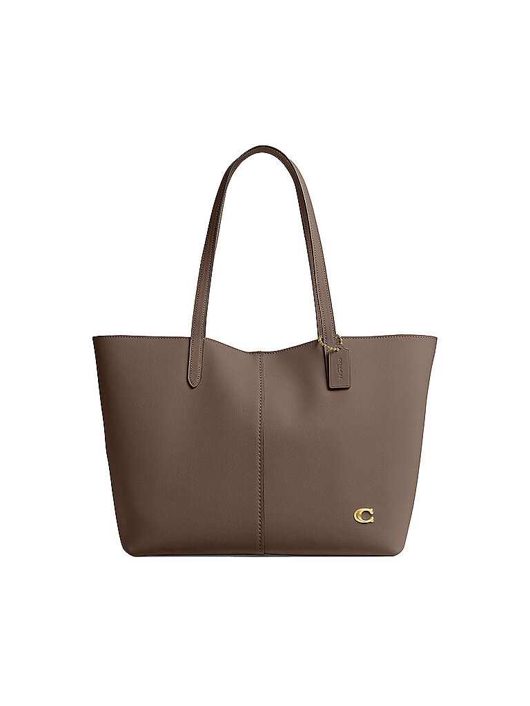 COACH Ledertasche - Shopper NORTH 32 grau von Coach