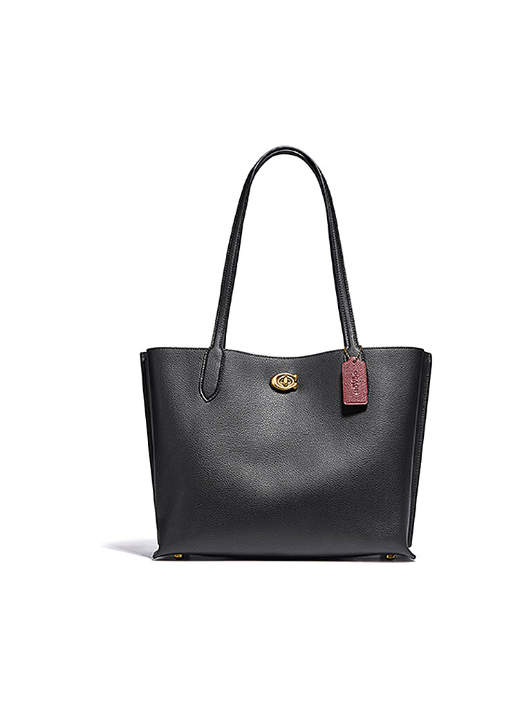 COACH Ledertasche - Tote Bag WILLOW schwarz von Coach