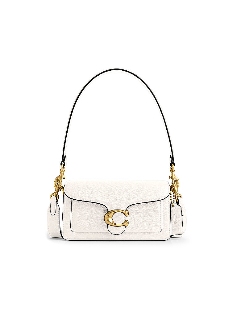 COACH Ledertasche - Umhängetasche TABBY  creme von Coach