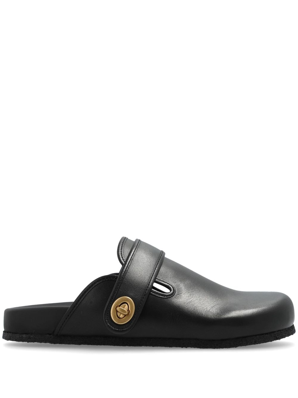 Coach Blake leather mules - Black von Coach