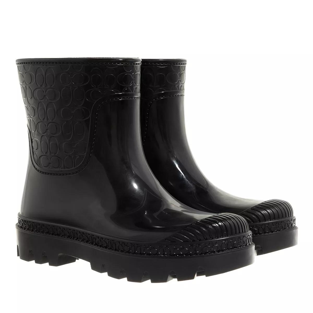 Coach Boots & Stiefeletten - Millie Rubber Rain Bootie - Gr. 37,5 (EU) - in Grün - für Damen von Coach