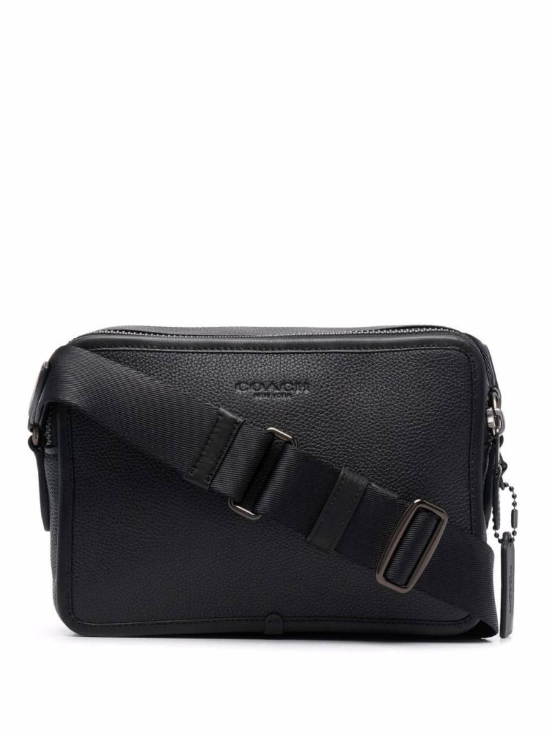 Coach Charter leather crossbody bag - Black von Coach