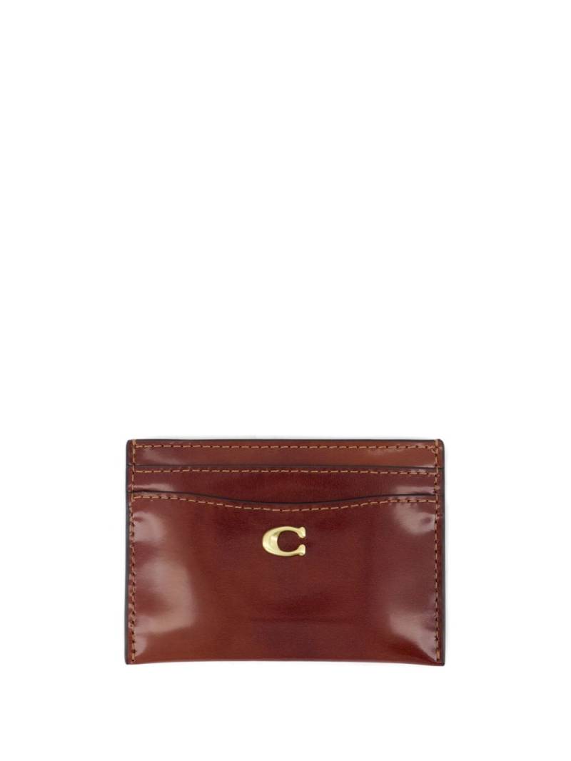 Coach Essential card case - Red von Coach