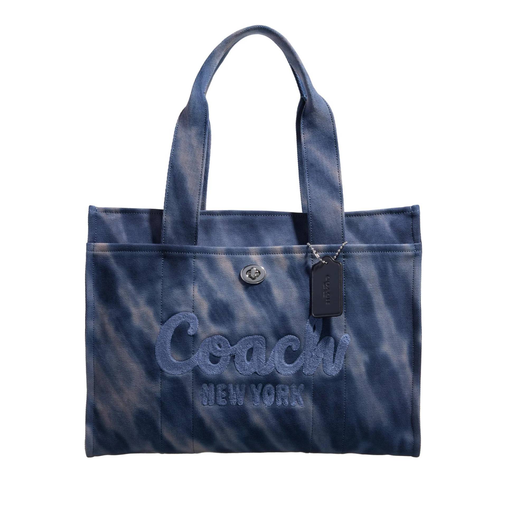 Coach Henkeltasche - Tie-Dye Cargo Tote 42 - Gr. unisize - in Blau - für Damen von Coach