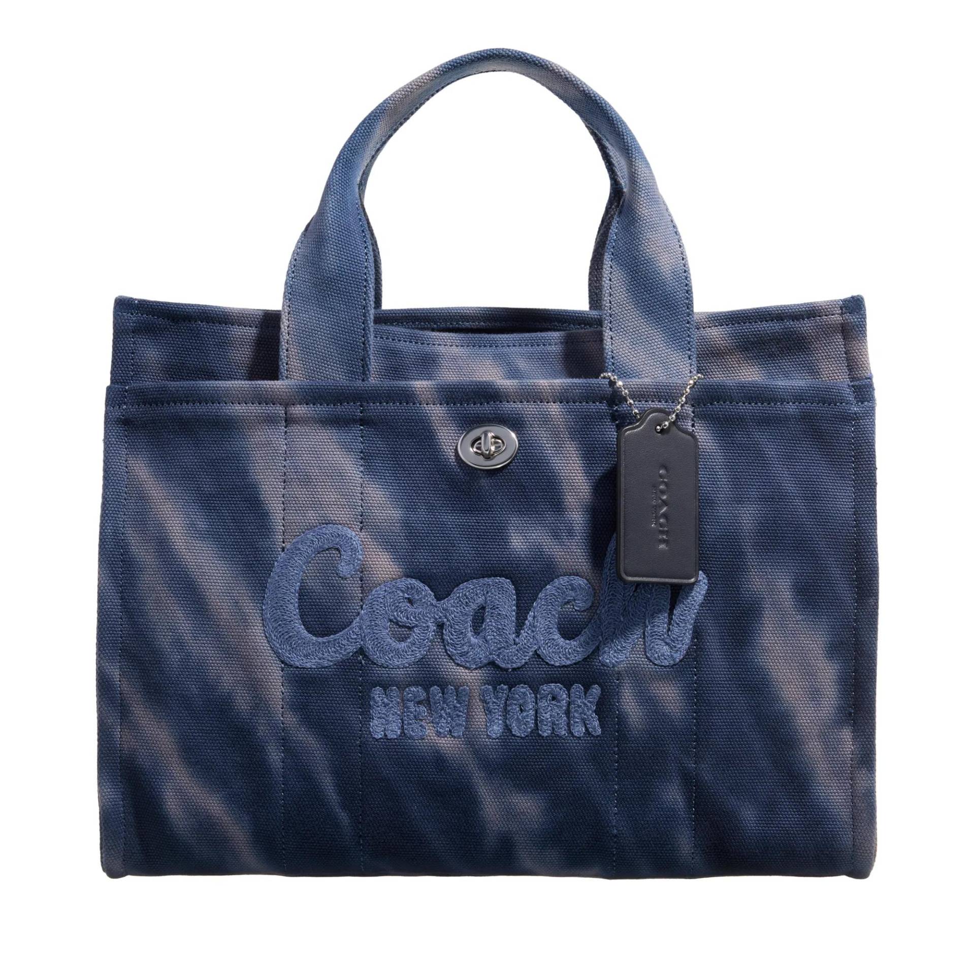 Coach Handtasche - Tie Dye Cargo Tote - Gr. unisize - in Blau - für Damen von Coach