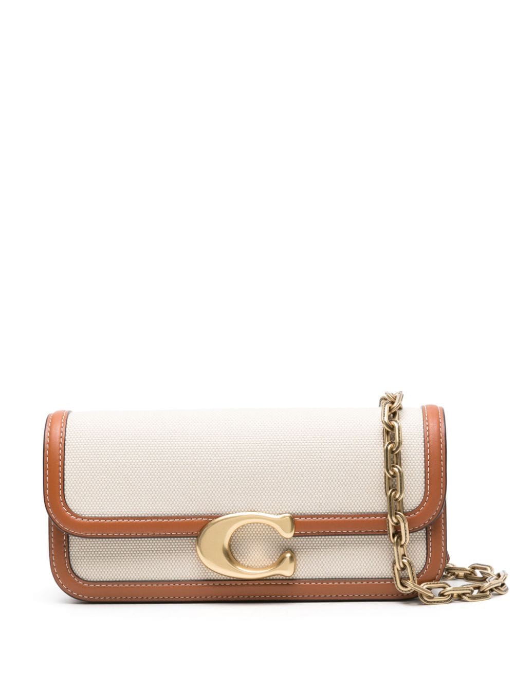 Coach Idol canvas shoulder bag - Neutrals von Coach