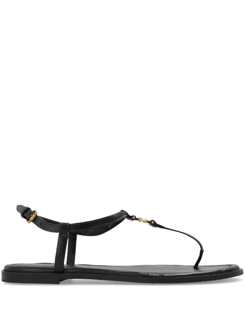 Coach Jessica flat sandals - Black von Coach