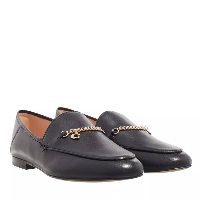 Coach Loafers & Ballerinas - Hanna Leather Loafer - Gr. 36,5 (EU) - in Schwarz - für Damen von Coach