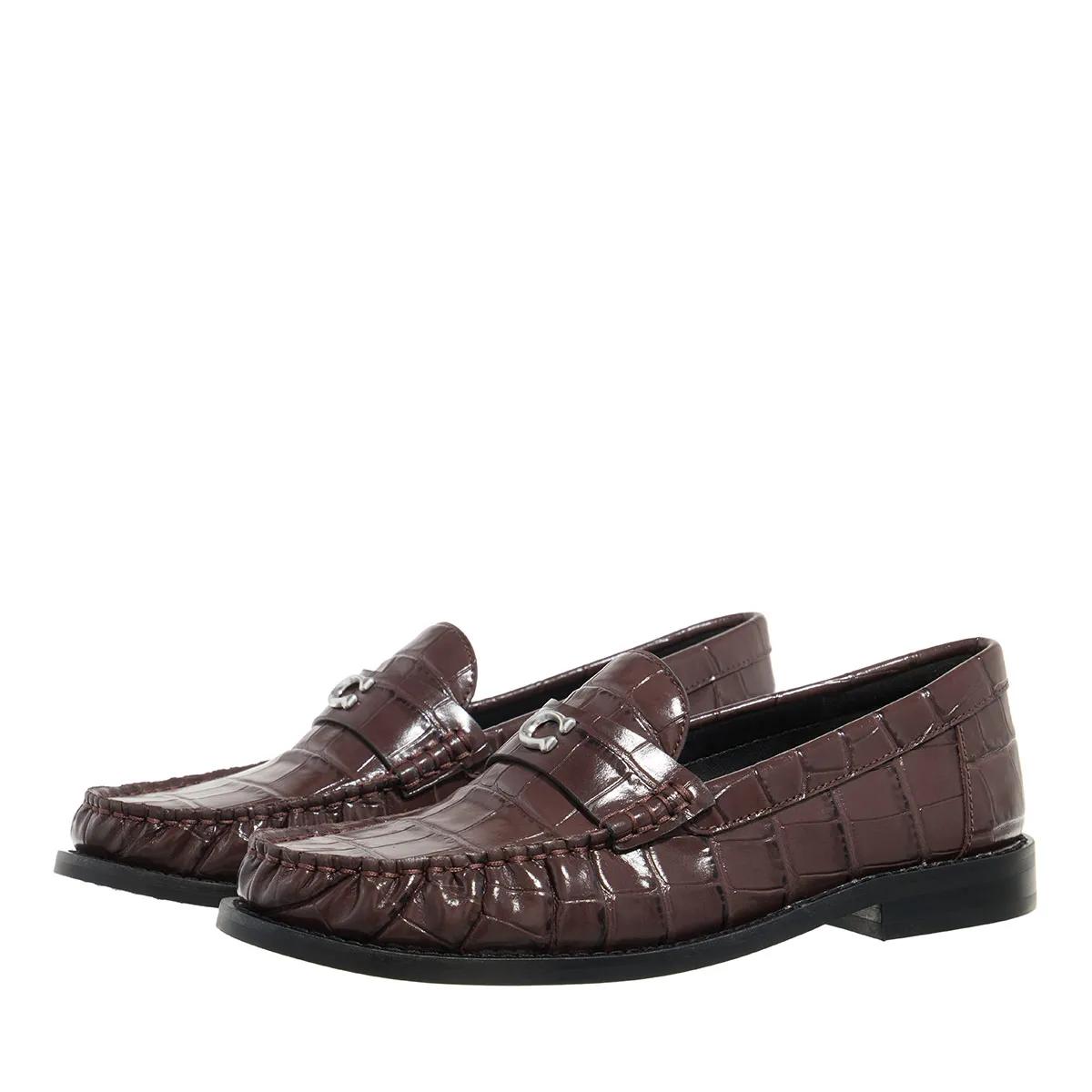 Coach Loafers & Ballerinas - Jolene Leather Loafer - Gr. 36,5 (EU) - in Braun - für Damen von Coach