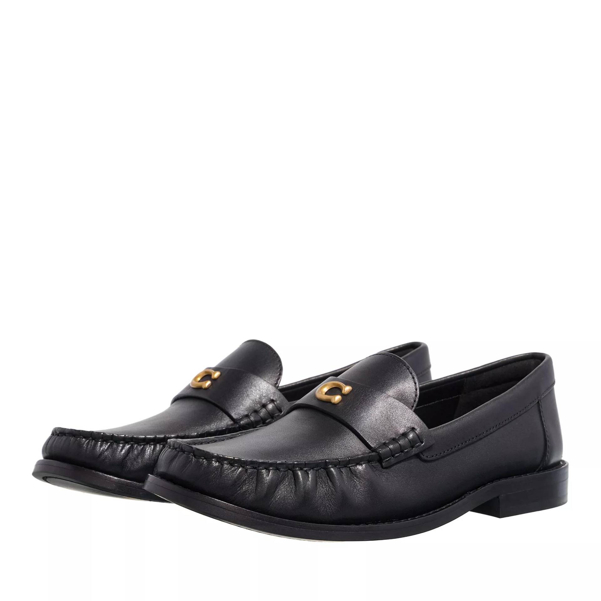 Coach Loafer - Jolene Leather Loafer - Gr. 36,5 (EU) - in Schwarz - für Damen von Coach