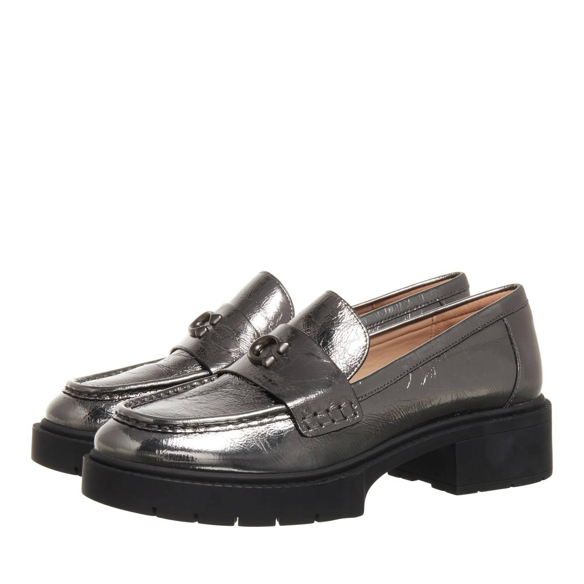 Coach Loafer - Leah Crinkle Metallic Loafer - für Damen von Coach