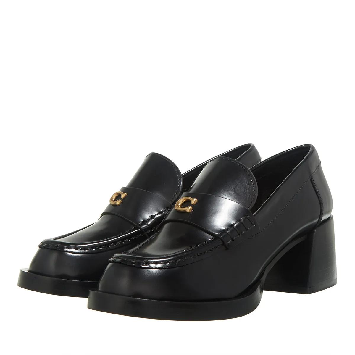 Coach Loafer - Natalie Leather Loafer - Gr. 36,5 (EU) - in Schwarz - für Damen von Coach