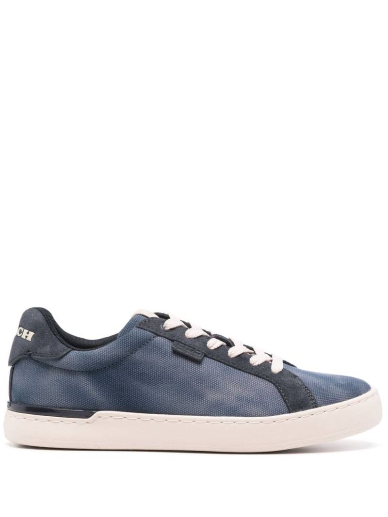 Coach Lowline canvas sneakers - Blue von Coach