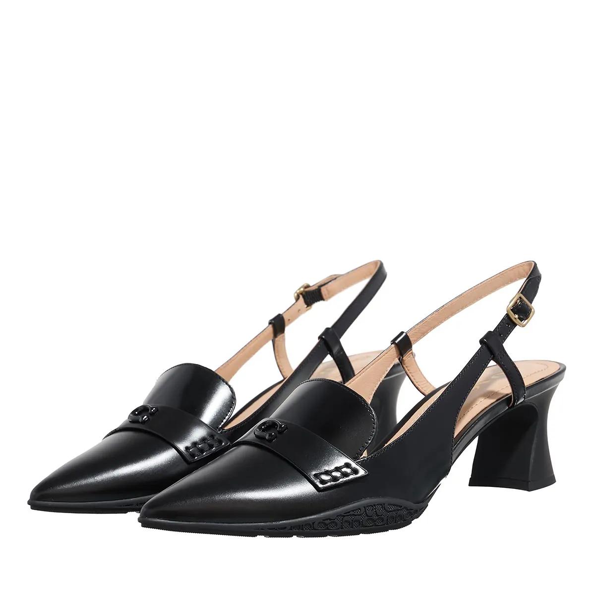 Coach Pumps & High Heels - Nikola Leather Hybrid Slingback - Gr. 38,5 (EU) - in Schwarz - für Damen von Coach