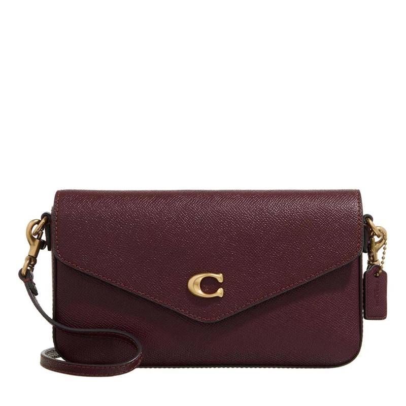 Coach Schultertasche - Crossgrain Leather Wyn Crossbody - Gr. unisize - in Rot - für Damen von Coach