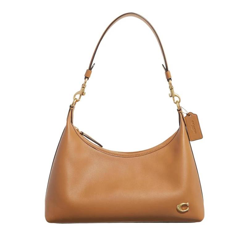 Coach Schultertasche - Glovetanned Juliet Shoulderbag - Gr. unisize - in Braun - für Damen von Coach