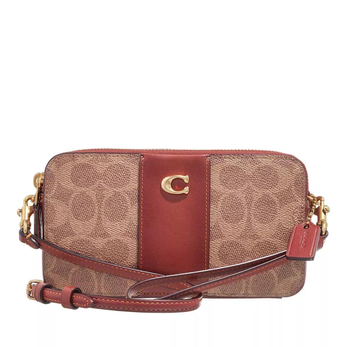 Coach Schultertasche - Kira Crossbody Signature - Gr. unisize - in Beige - für Damen von Coach