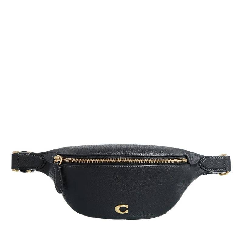 Coach Schultertasche - Polished Pebble Leather Essential Belt Bag - Gr. ONE - in Schwarz - für Damen von Coach