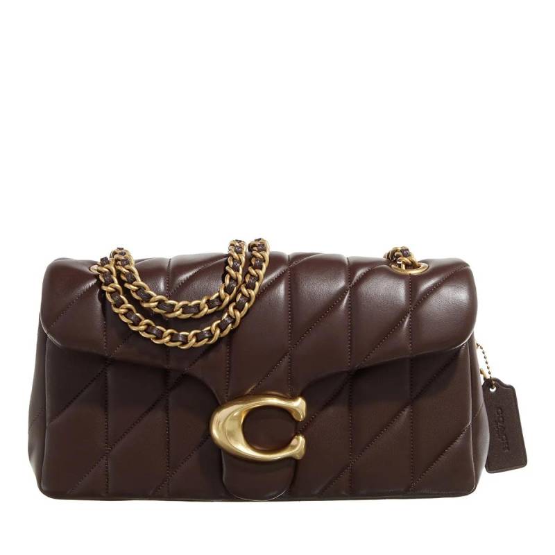 Coach Schultertasche - Quilted Tabby Shoulder Bag 26 With Chain - Gr. unisize - in Braun - für Damen von Coach