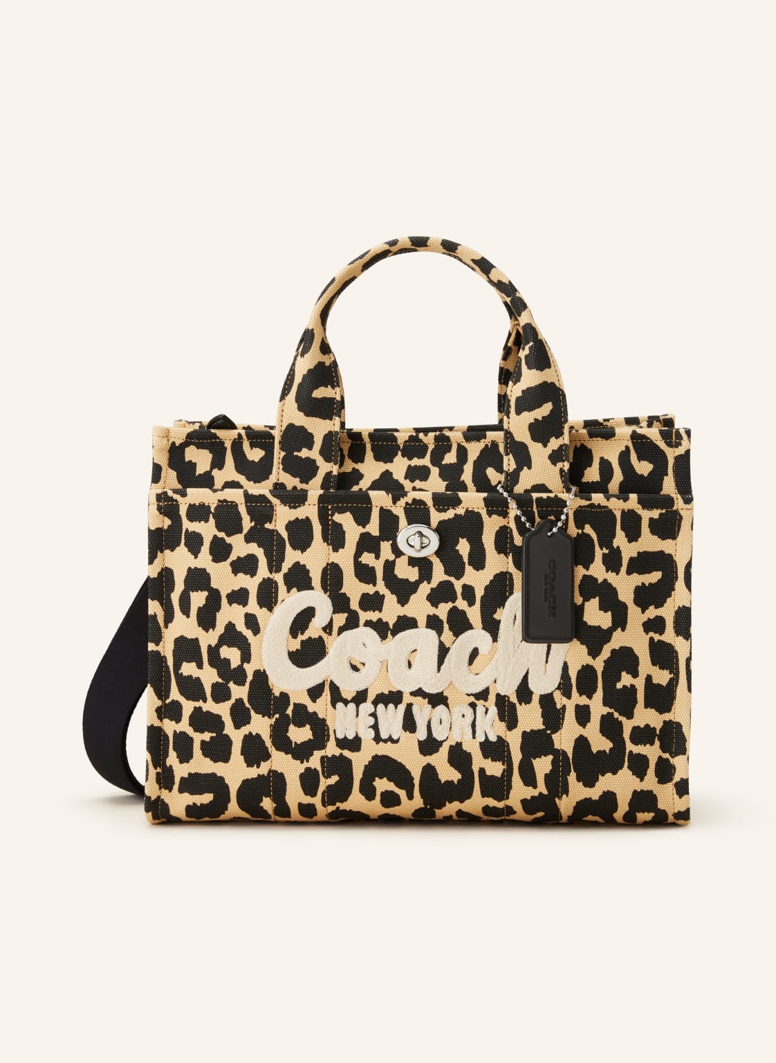 Coach Shopper Leo Cargo schwarz Coach Shopper Leo Cargo schwarz von Coach