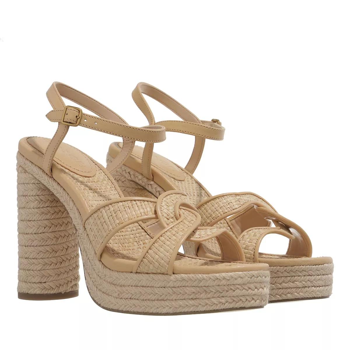 Coach Slipper & Pantoletten - Talina Sandal - Gr. 40 (EU) - in Beige - für Damen von Coach