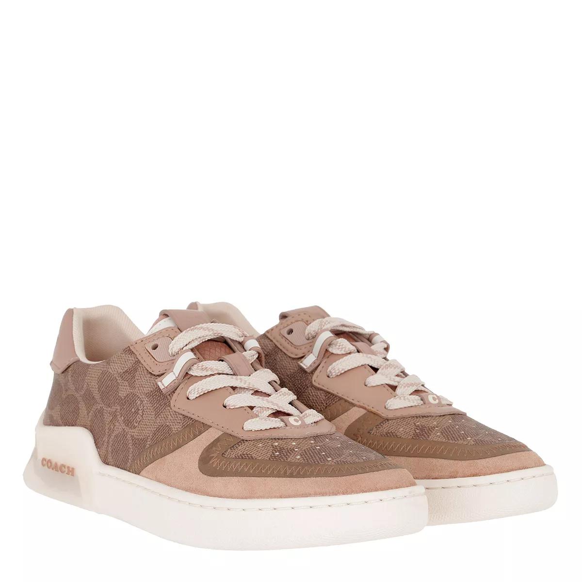 Coach Sneakers - Citysole Coated Canvas Court - Gr. 37 (EU) - in Braun - für Damen von Coach