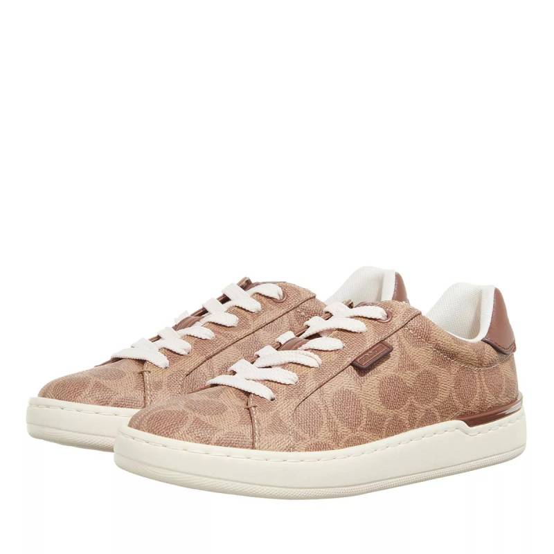 Coach Sneakers - Lowline Coated Canvas - Gr. 36,5 (EU) - in Braun - für Damen von Coach