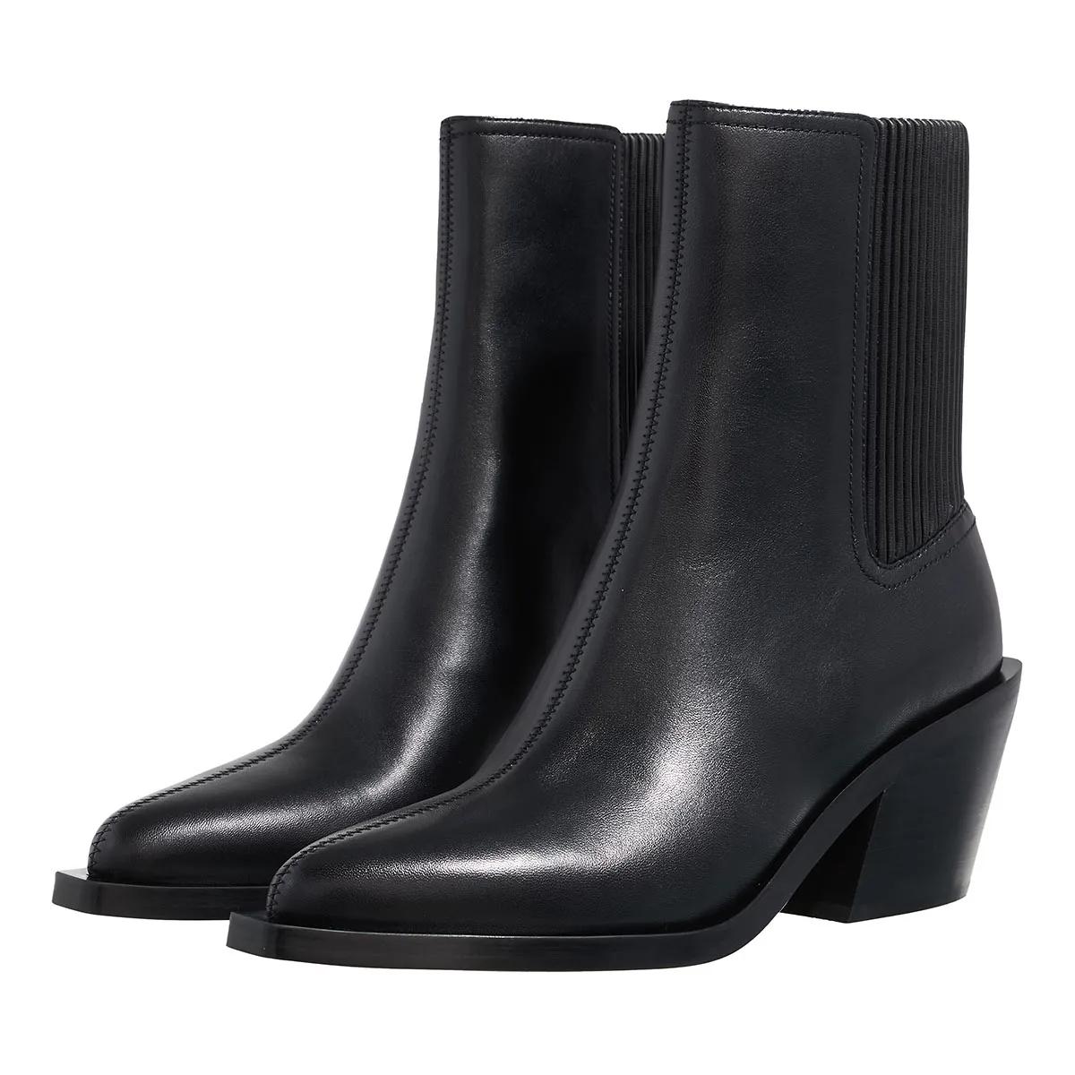 Coach Stiefel & Boots - Prestyn Lth Bootie Black - Gr. 35,5 (EU) - in Schwarz - für Damen von Coach