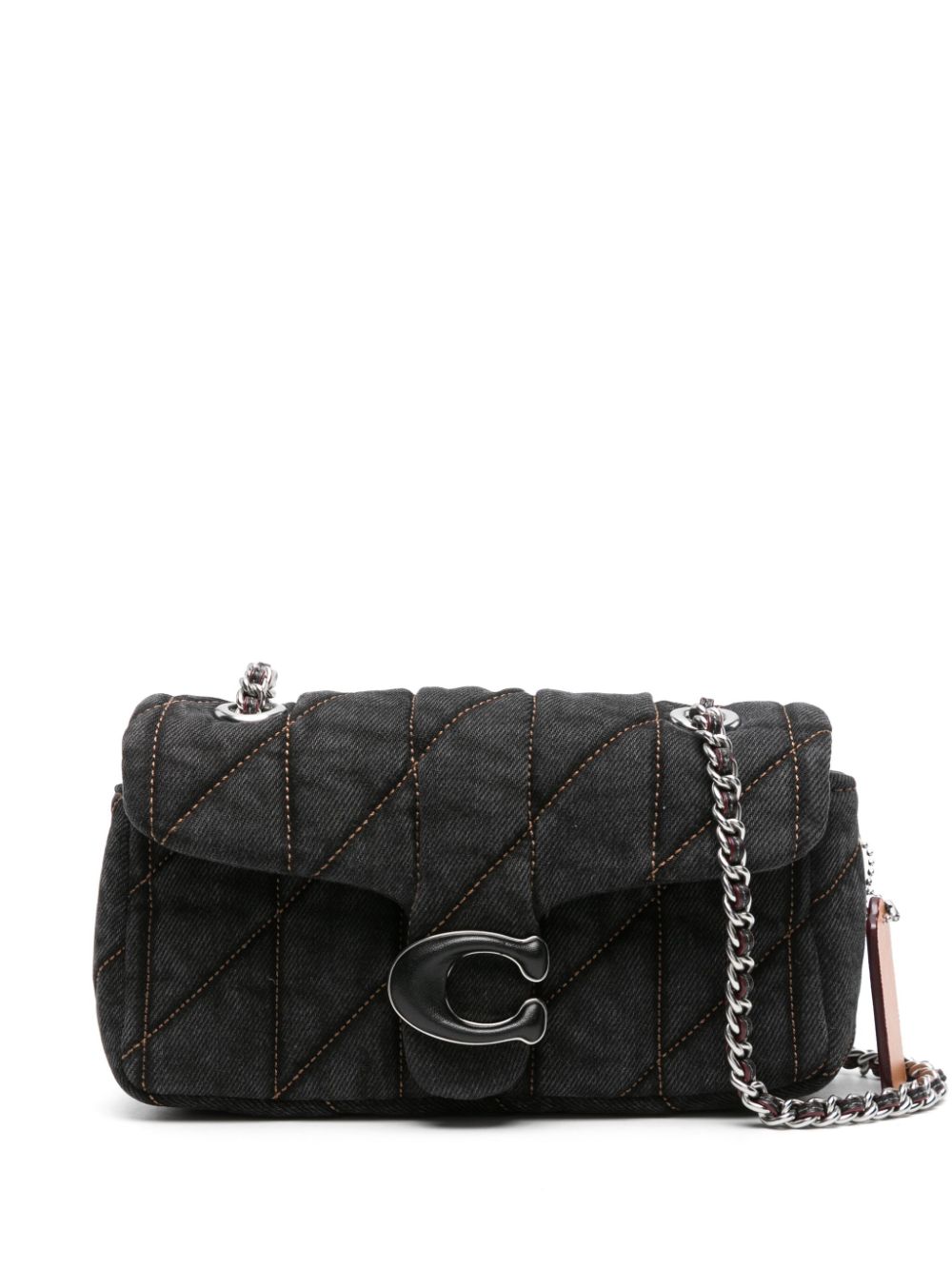 Coach Tabby 20 denim shoulder bag - Black von Coach