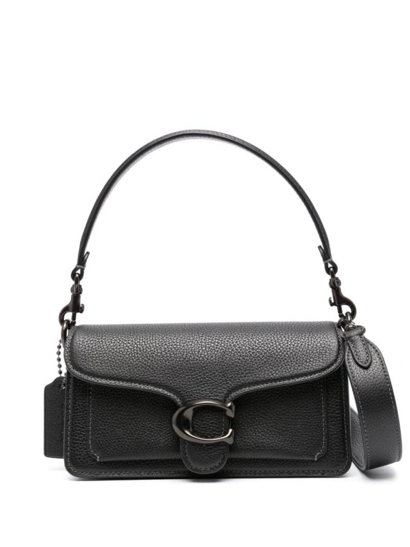 Coach Tabby pebbled-leather shoulder bag - Black von Coach