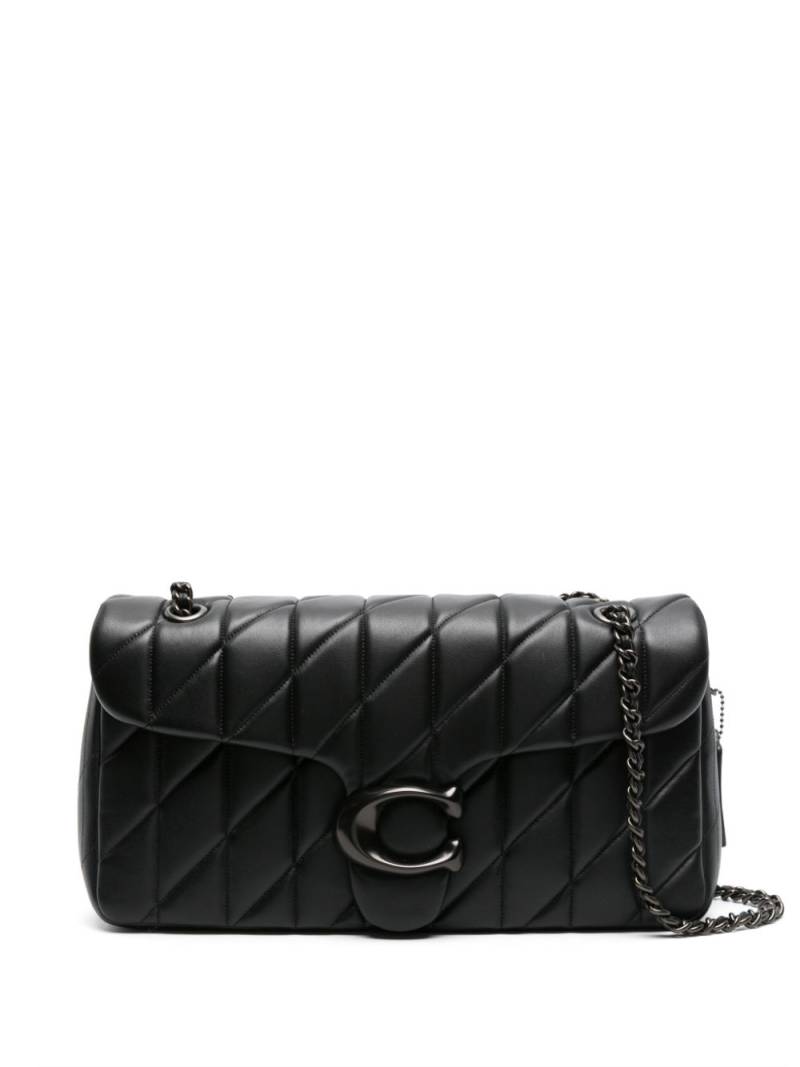 Coach Tabby quilted shoulder bag - Black von Coach