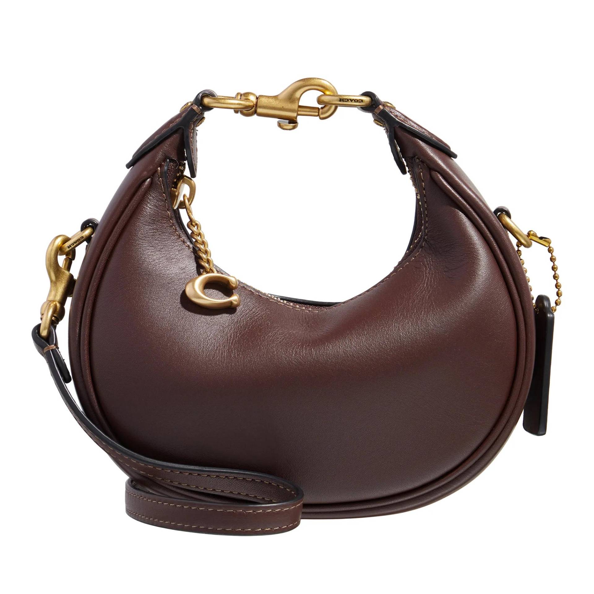 Coach Schultertasche - Glovetanned Leather Jonie Bag - Gr. unisize - in Braun - für Damen von Coach