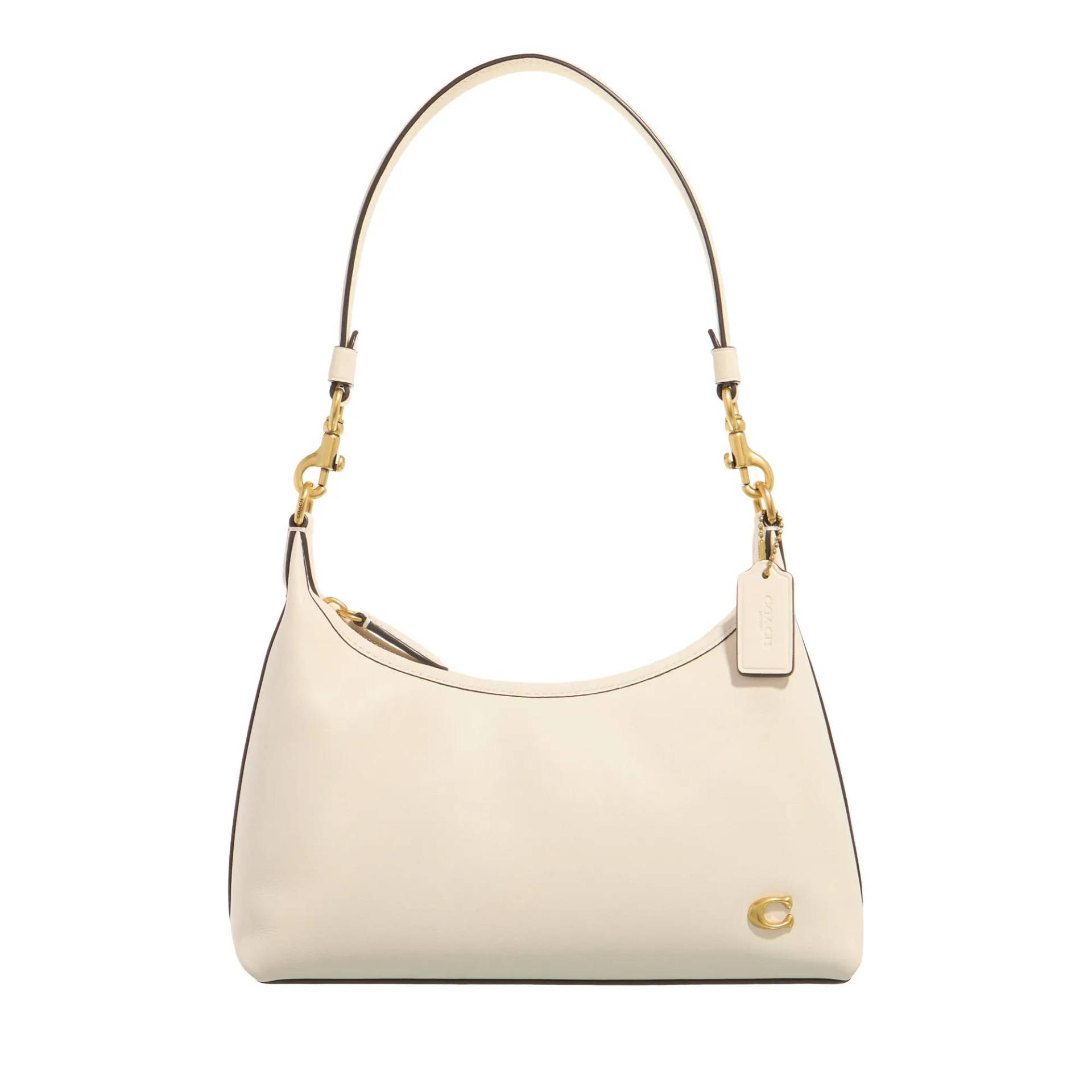 Coach Schultertasche - Glovetanned Leather Juliet Shoulder Bag 25 - Gr. unisize - in Weiß - für Damen von Coach