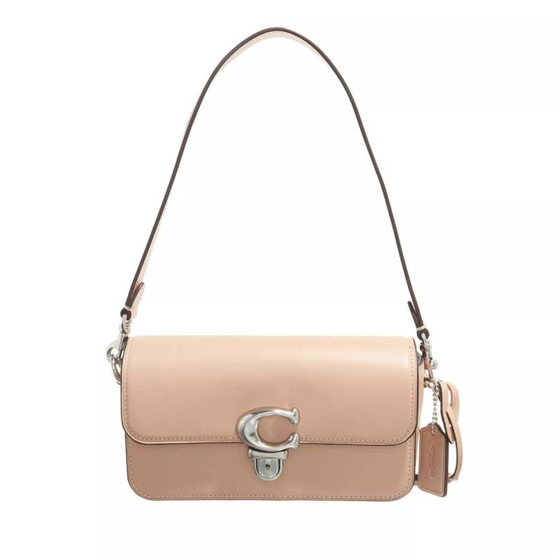 Coach Schultertasche - Glovetanned Leather Studio Shoulder Bag - Gr. unisize - in Beige - für Damen von Coach