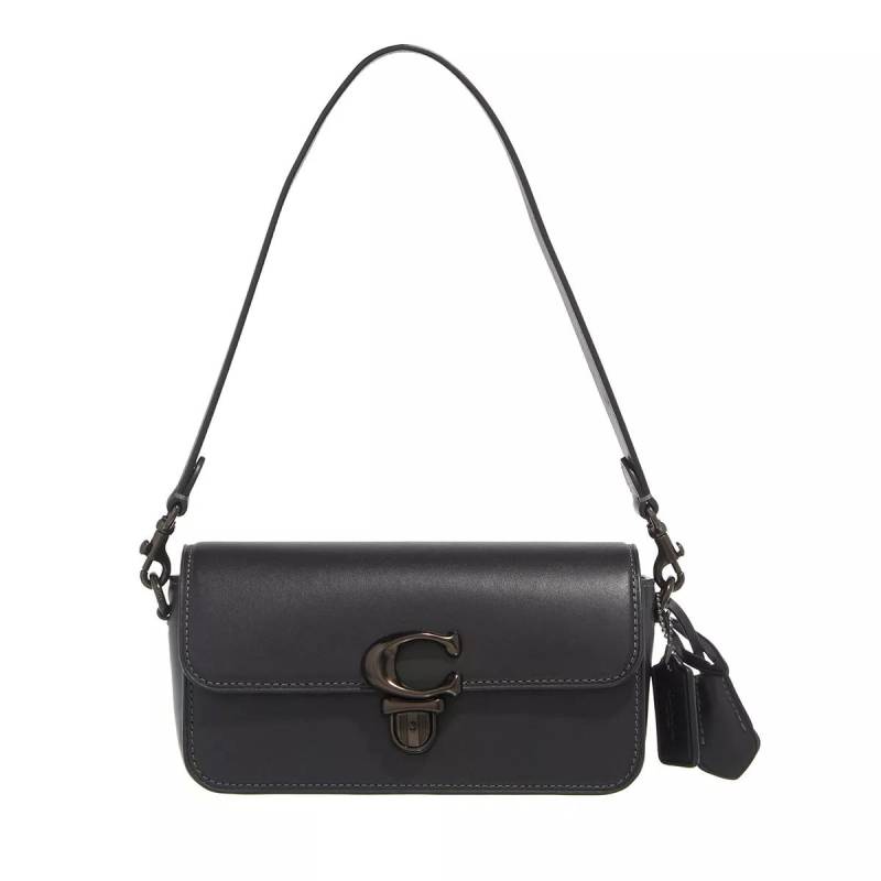 Coach Schultertasche - Glovetanned Leather Studio Baguette Bag - Gr. unisize - in Schwarz - für Damen von Coach