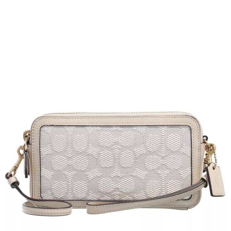 Coach Umhängetasche - Kira Crossbody Signature - Gr. unisize - in Creme - für Damen von Coach