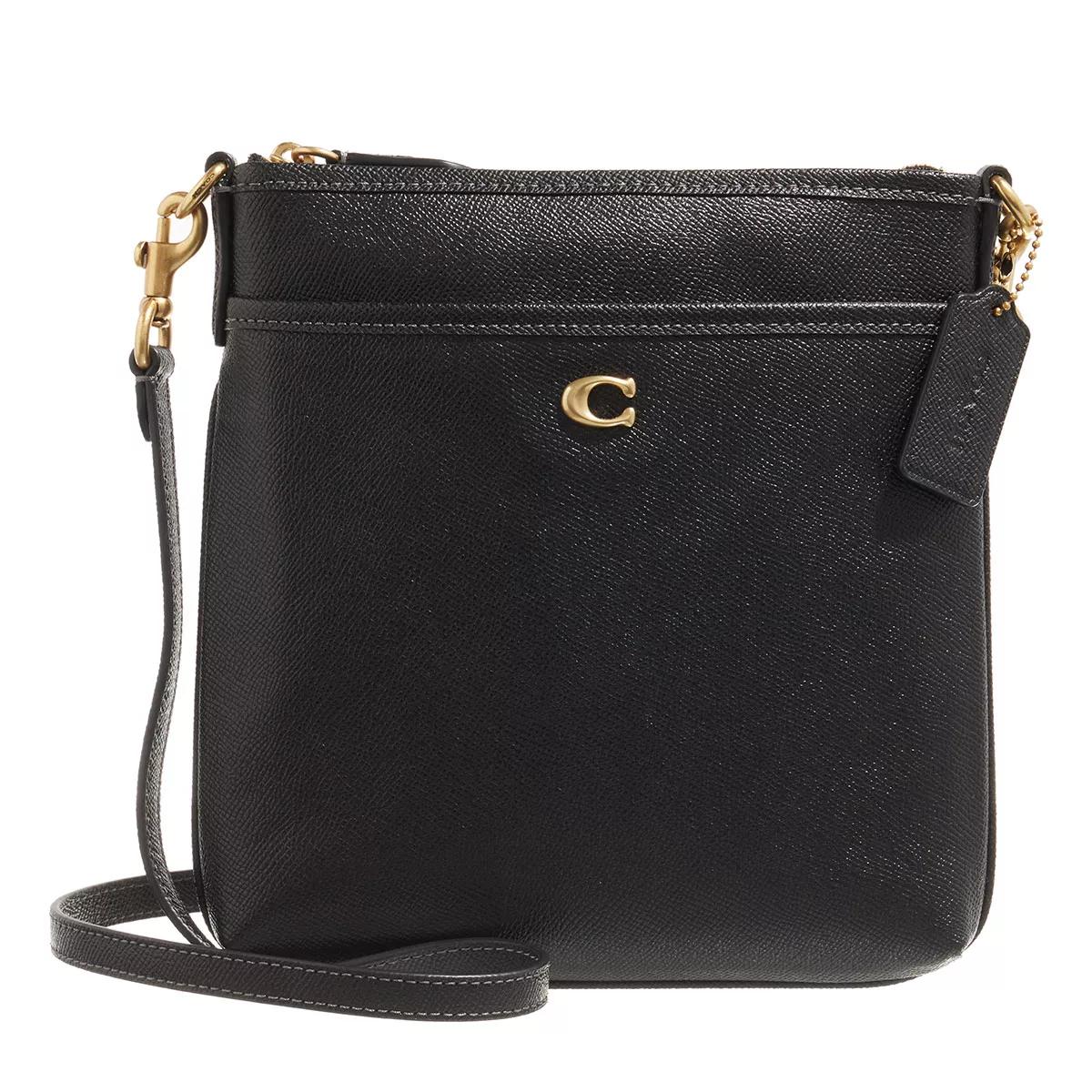 Coach Umhängetasche - Kitt Messenger Crossbody - Gr. unisize - in Schwarz - für Damen von Coach