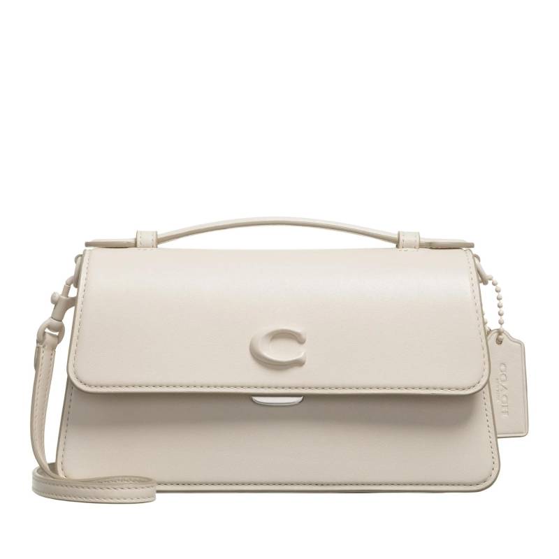 Coach Umhängetasche - Monochrome Glovetanned Leather Juno Bag - Gr. unisize - in Creme - für Damen von Coach