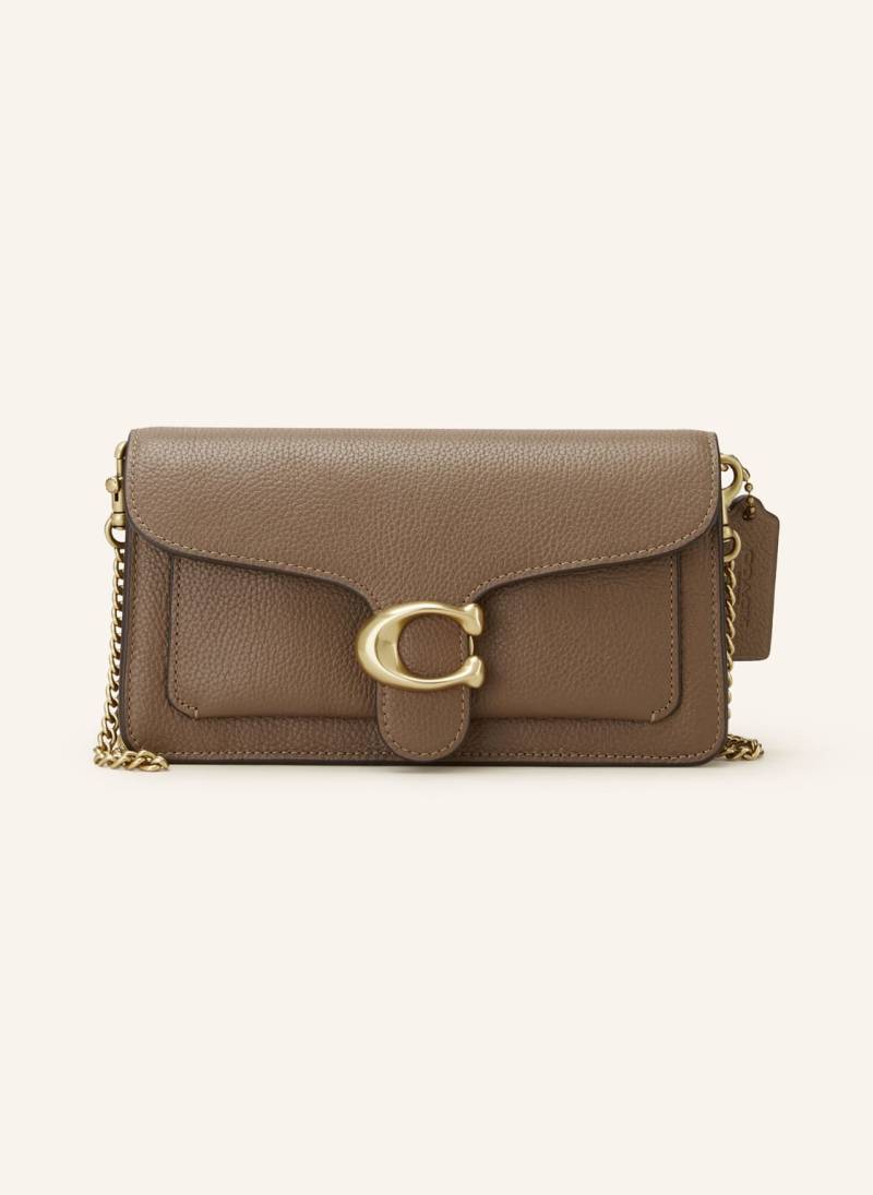 Coach Umhängetasche Pebble Chain beige von Coach