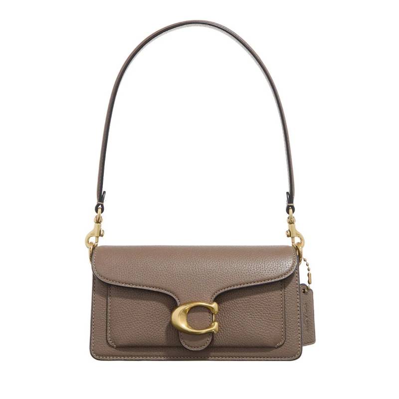 Coach Umhängetasche - Polished Pebble Leather Tabby Shoulder Bag 20 Refr - Gr. unisize - in Braun - für Damen von Coach