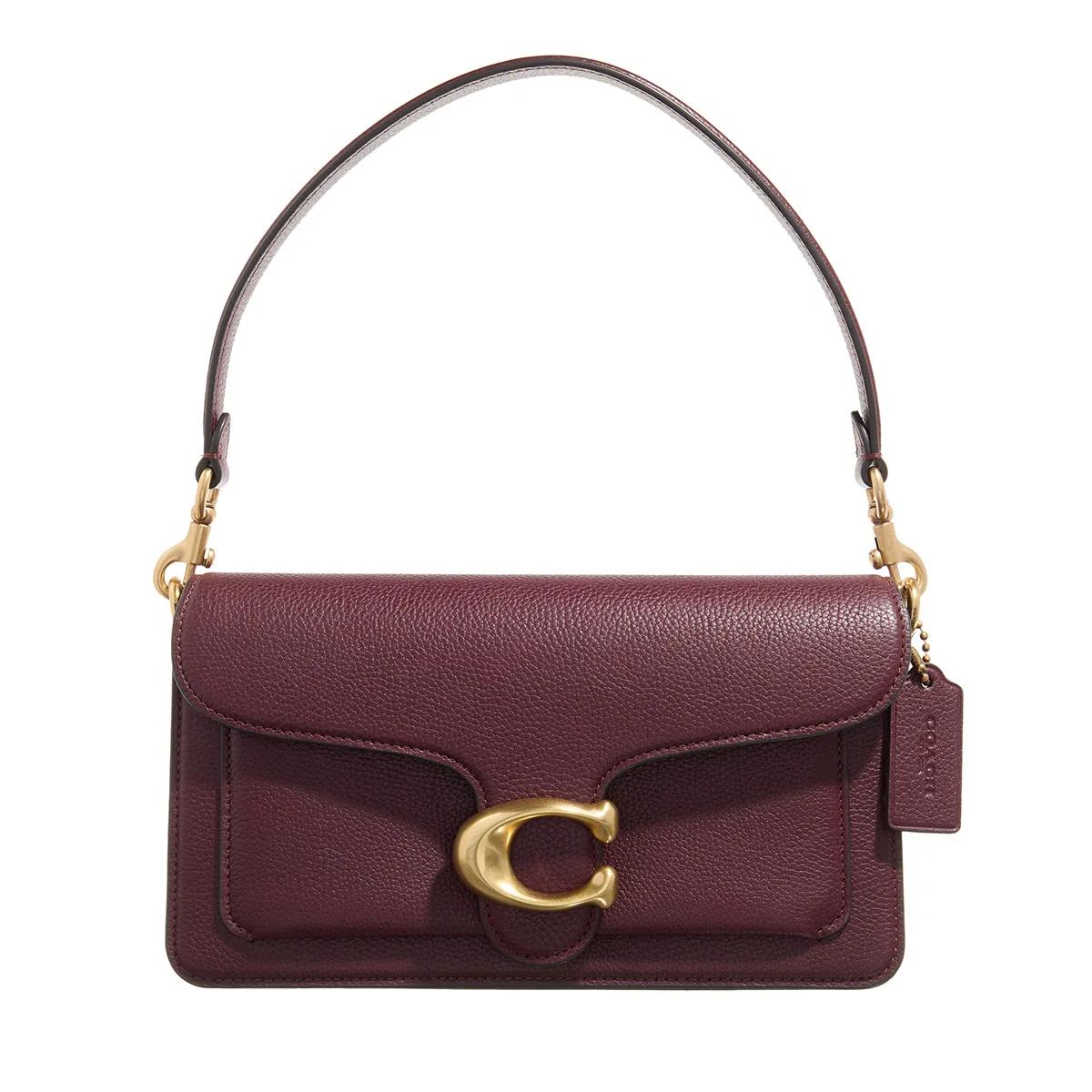 Coach Schultertasche - Polished Pebble Leather Tabby Shoulder Bag 26 Refr - Gr. unisize - in Rot - für Damen von Coach