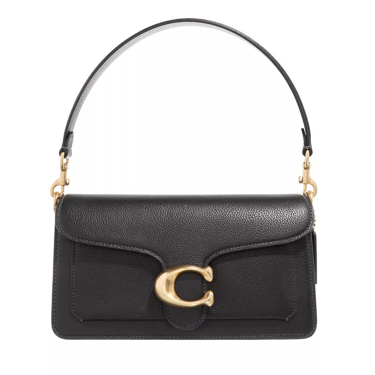 Coach Schultertasche - Pbbl Tab Sb 26 Rf;Brass/Blk - Gr. unisize - in Schwarz - für Damen von Coach