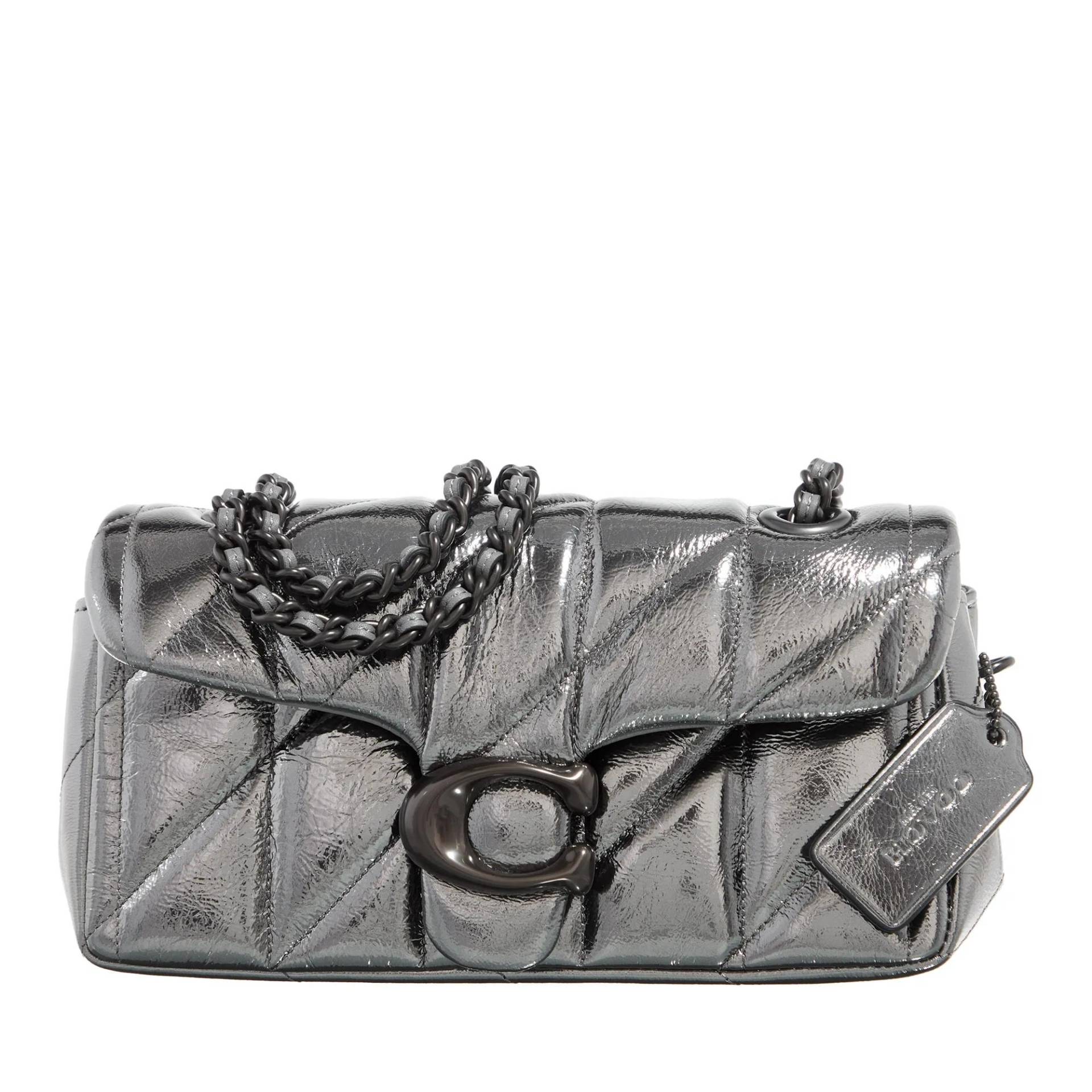 Coach Schultertasche - Quilted Metallic Tabby Shoulder Bag 20 With Chain - für Damen von Coach